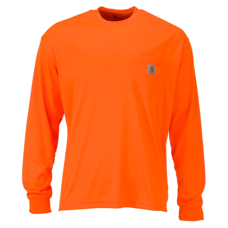 Carhartt Force Color-Enhanced Long-Sleeve T-Shirt for Men