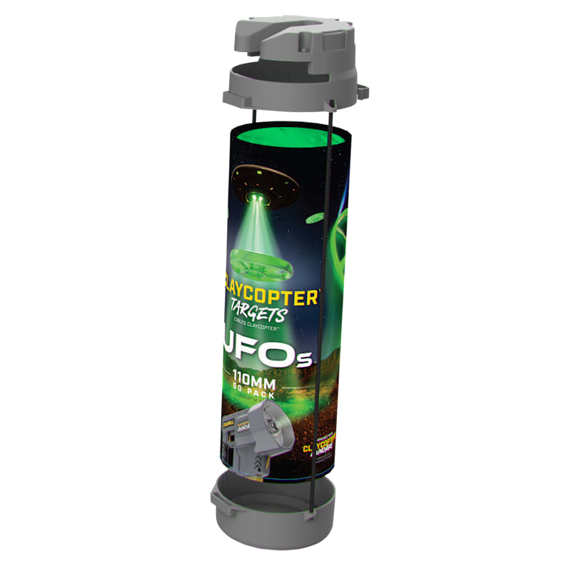 Caldwell ClayCopter UFO Charger Target Dispenser with UV Lights