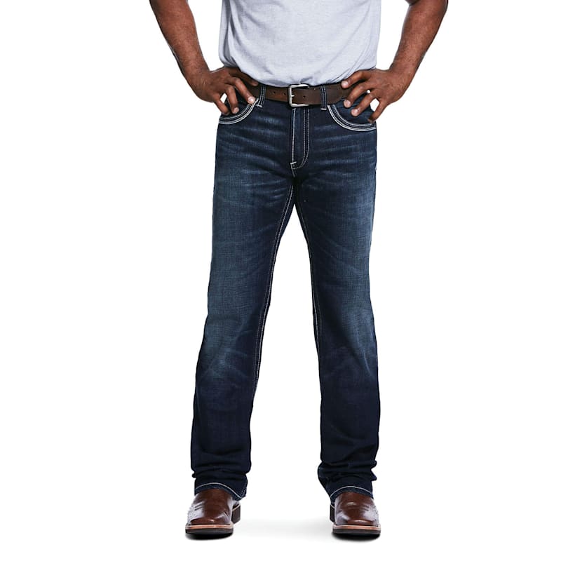Ariat M5 Slim Stretch Coltrane Stackable Straight Leg Jeans for Men