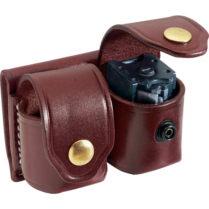 Triple K Leather Double Magazine Pouch
