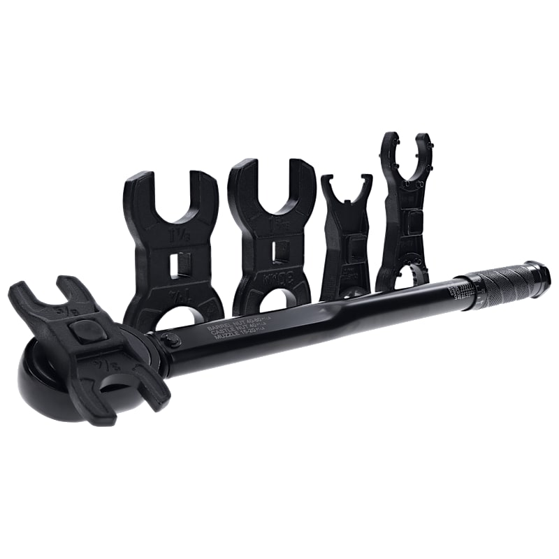 Wheeler XL F.A.T. Wrench with Complete AR-15 Crowfoot Set