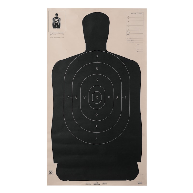 RedHead Official NRA Silhouette Target