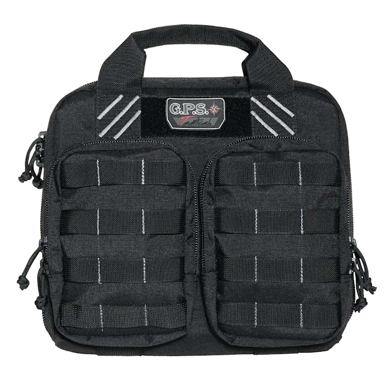 G Outdoors T1412PCB Tactical Double Pistol Case