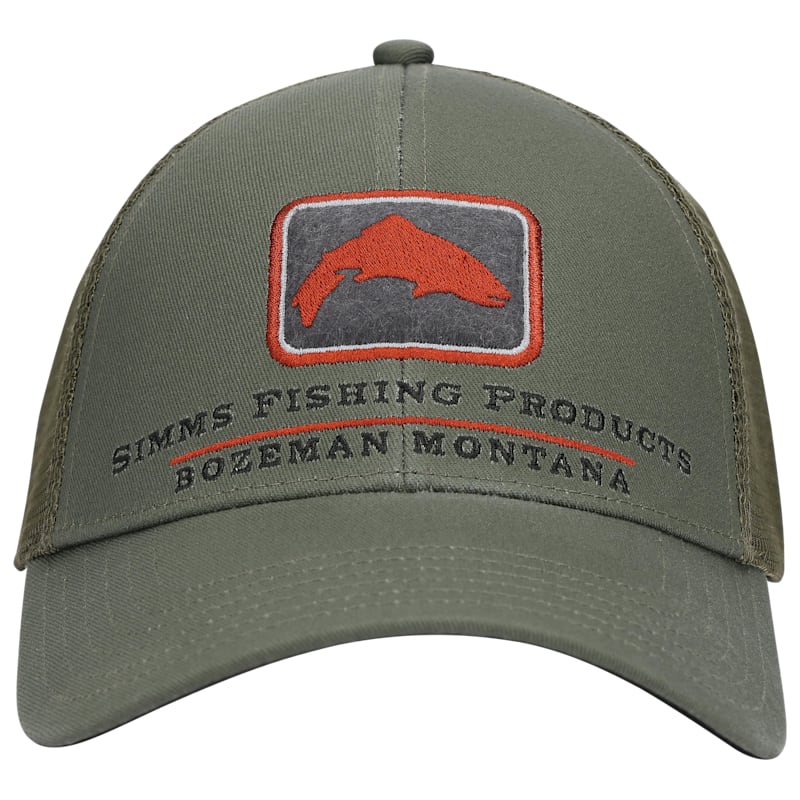 Simms Trout Icon Trucker Cap