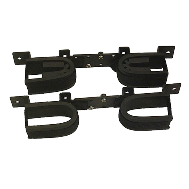 Rugged Gear Adjustable Overhead Double Hook Gun Rack