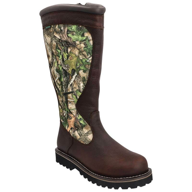 RedHead Bayou III Waterproof Side-Zip Snake Boots for Men