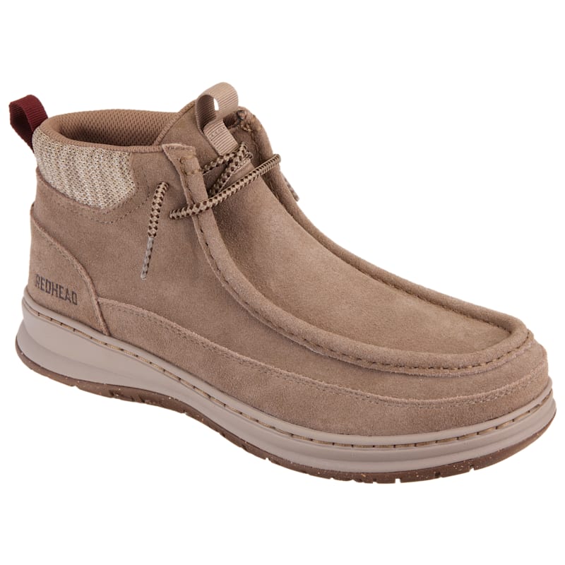 RedHead Roark Suede Pull-On Casual Boots for Men