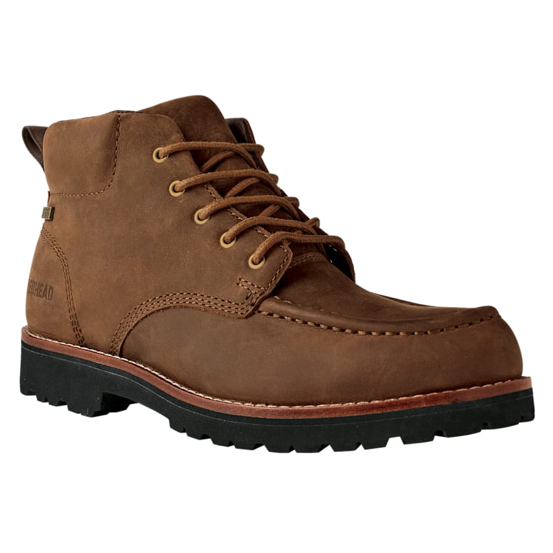 RedHead Series 61 Merle Waterproof Oiled Leather Moc-Toe Boots for Men