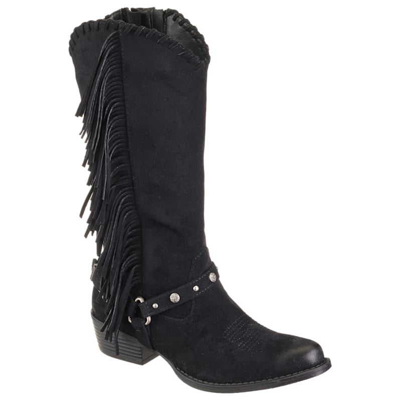 Natural Reflections Baylee Suede Upper Casual Boots