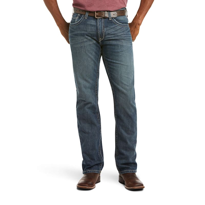 Ariat M5 Slim Deadrun Stackable Straight-Leg Jeans for Men