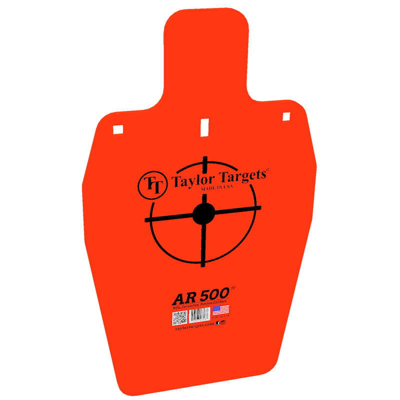Taylor Targets AR500 66% IPSC Flat Plate Steel Target