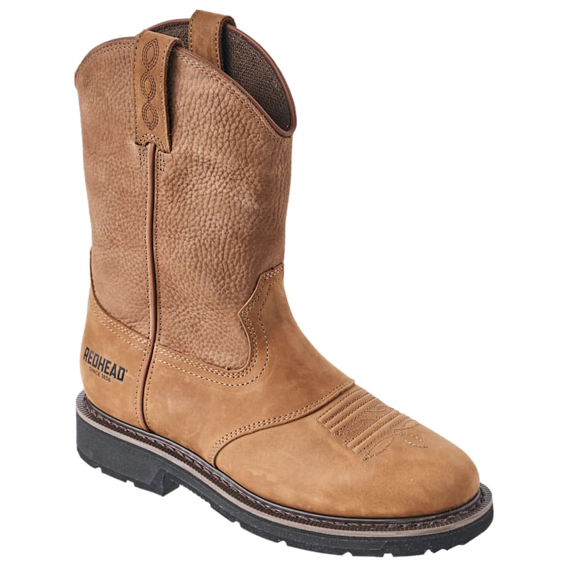 RedHead Pinedale Western Work Boots for Men