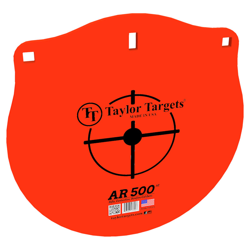 Taylor Targets AR500AE Gong Flat Plate Steel Target