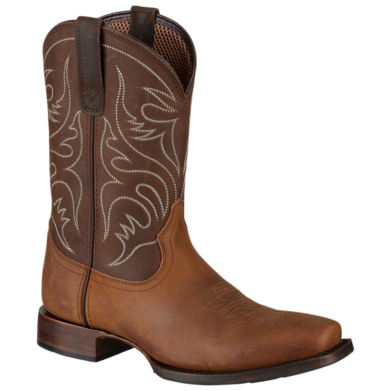 RedHead Ranch Ridgedale Cutter-Toe Western Boots for Men