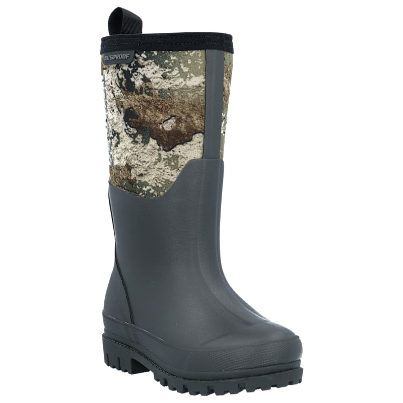 RedHead Camo Utility Rubber Boots for Youth