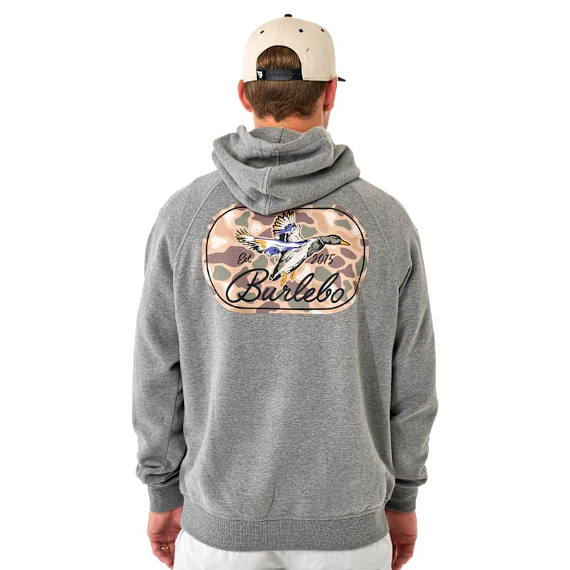 BURLEBO Ducks Flying In Fleece Hoodie