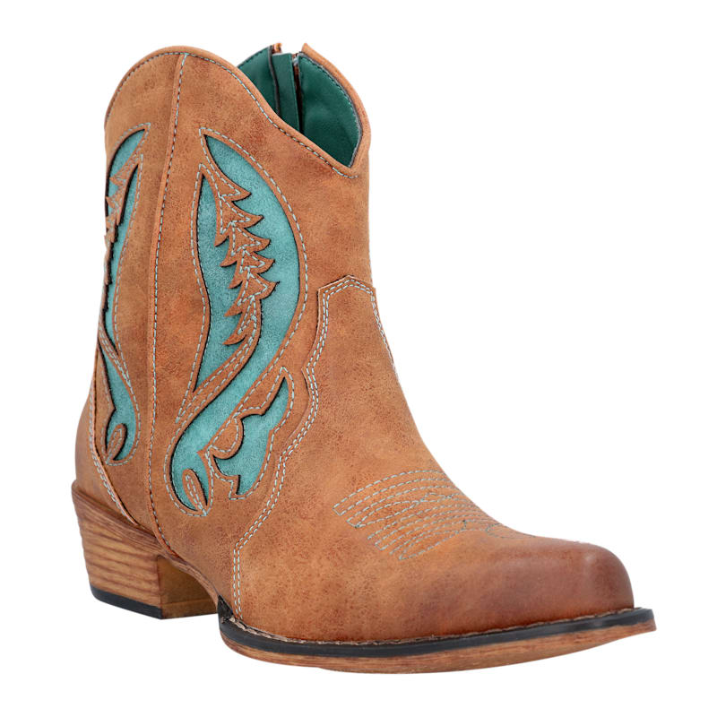 Natural Reflections Madelyn Side-Zip Western Boots for Women