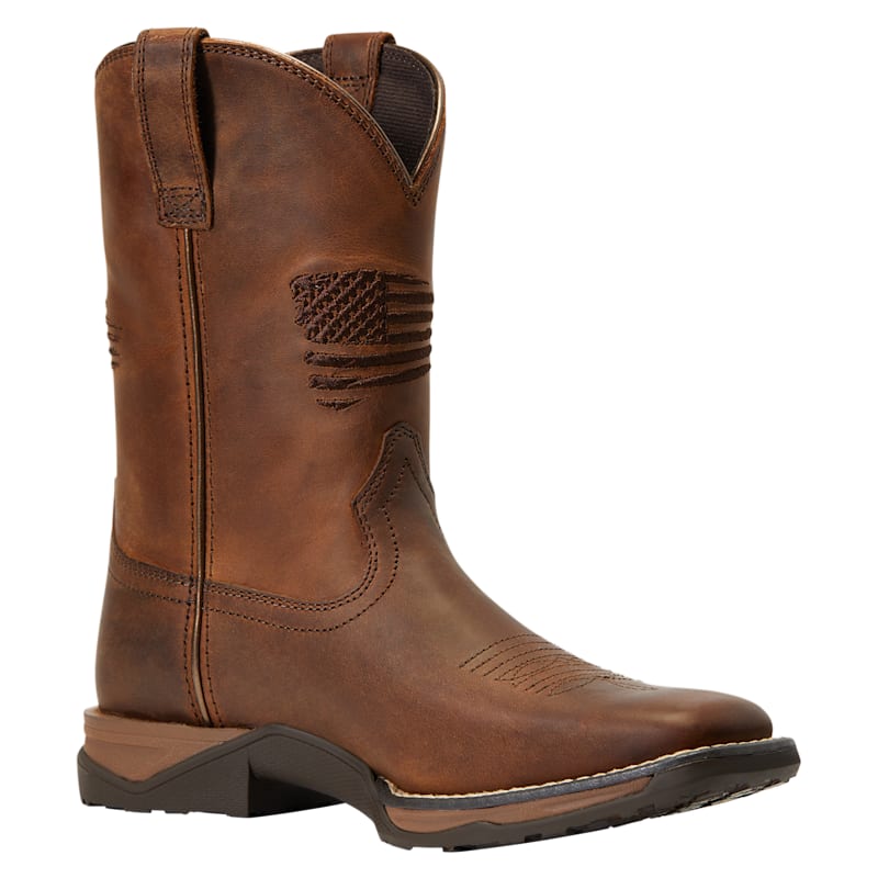 Ariat Anthem Patriot Western Boots for Kids
