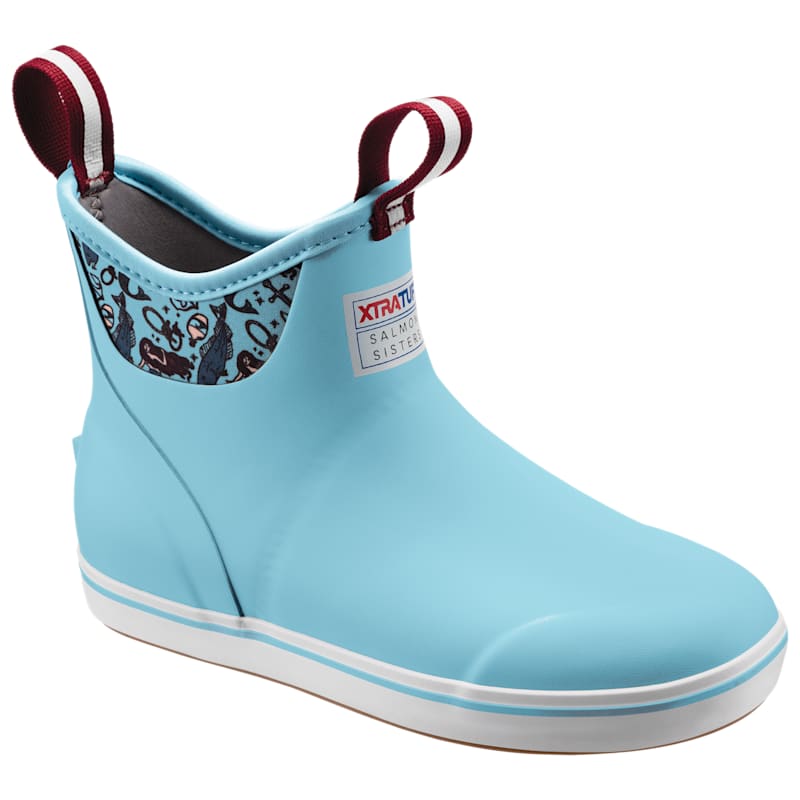 XtraTuf Salmon Sisters Ankle Deck Boots for Women