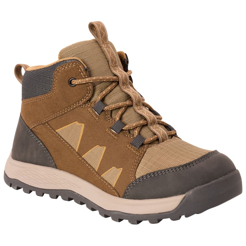 Bass Pro Shops Big Kids Peak Mid Hiking Boots for Kids