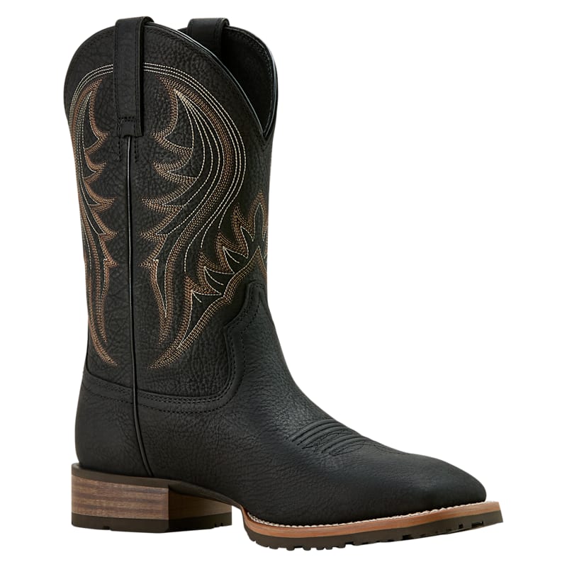 Ariat Hybrid Rancher Wide Square Toe Western Boots for Men