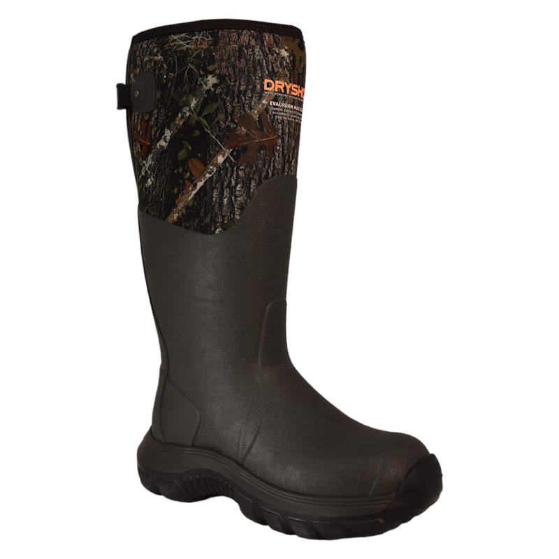 Dryshod Evalusion Hunt Max Gusset Rubber Boots for Men