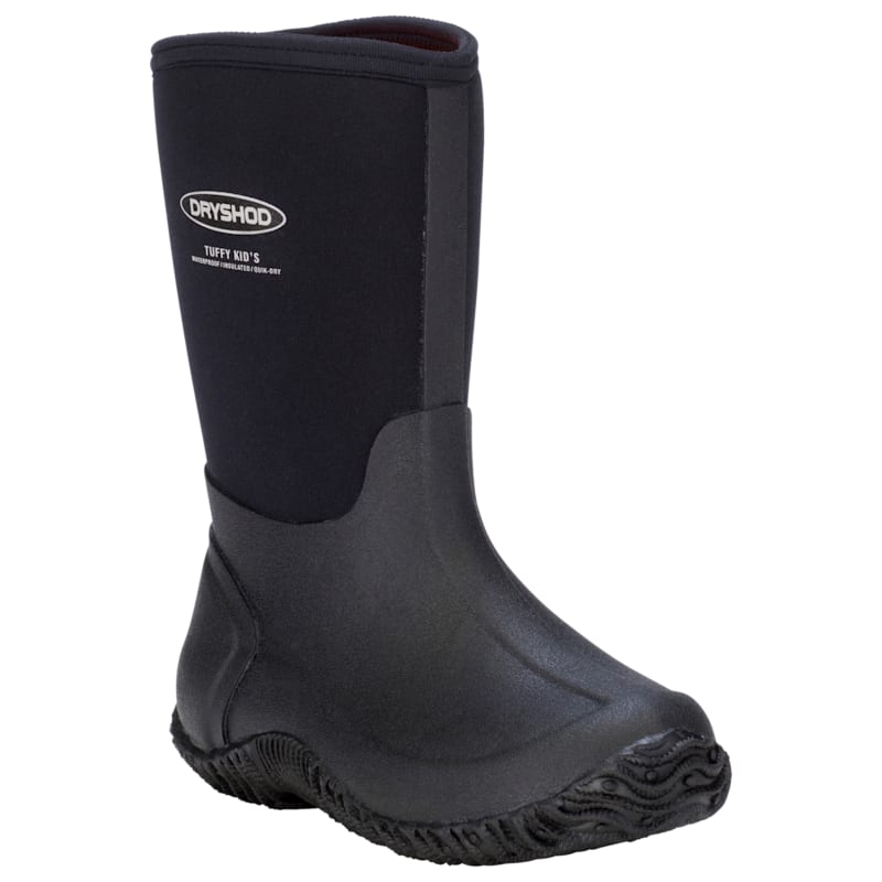 Dryshod Tuffy All-Season Rubber Boots for Toddlers or Kids