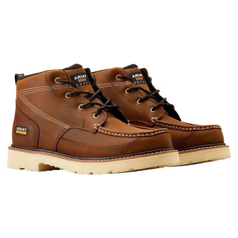 Ariat Rebar Lift Chukka Work Boots for Men