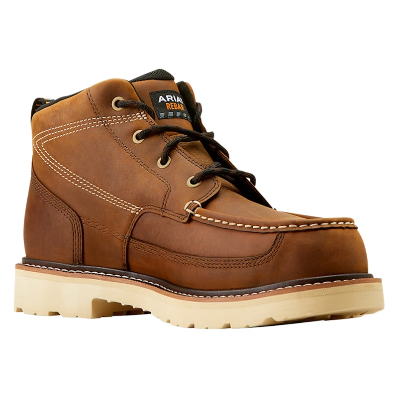 Ariat Rebar Lift Composite-Toe Chukka Work Boots for Men