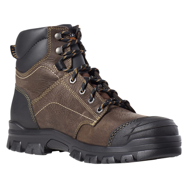 Ariat Treadfast Waterproof Steel Toe Work Boots for Men