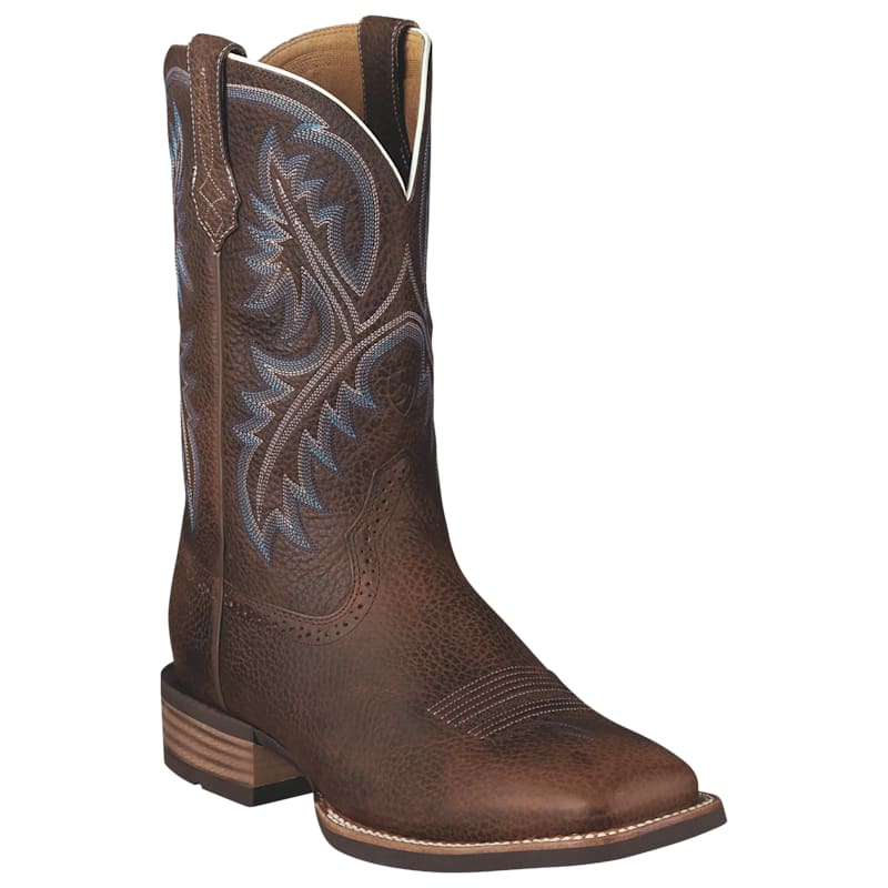 Ariat Quickdraw Square Toe Western Boots for Men