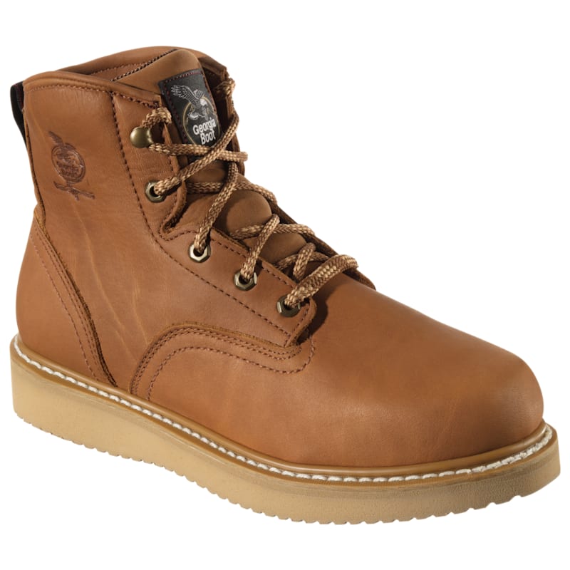 Georgia Boot Wedge Work Boots for Men