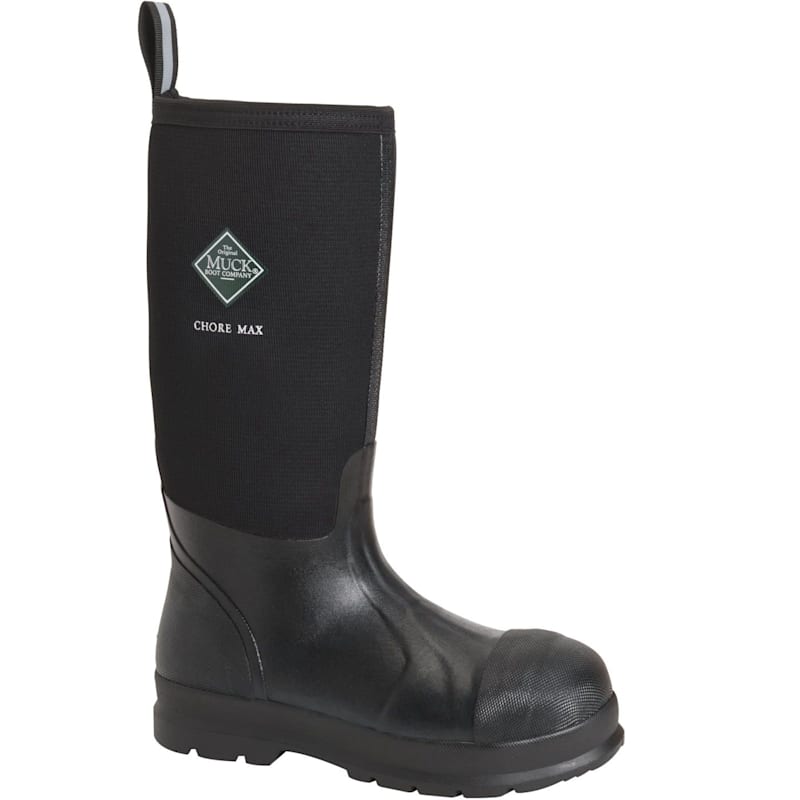 The Original Muck Boot Company Chore Max Tall CSA Composite Toe Rubber Boots for Men