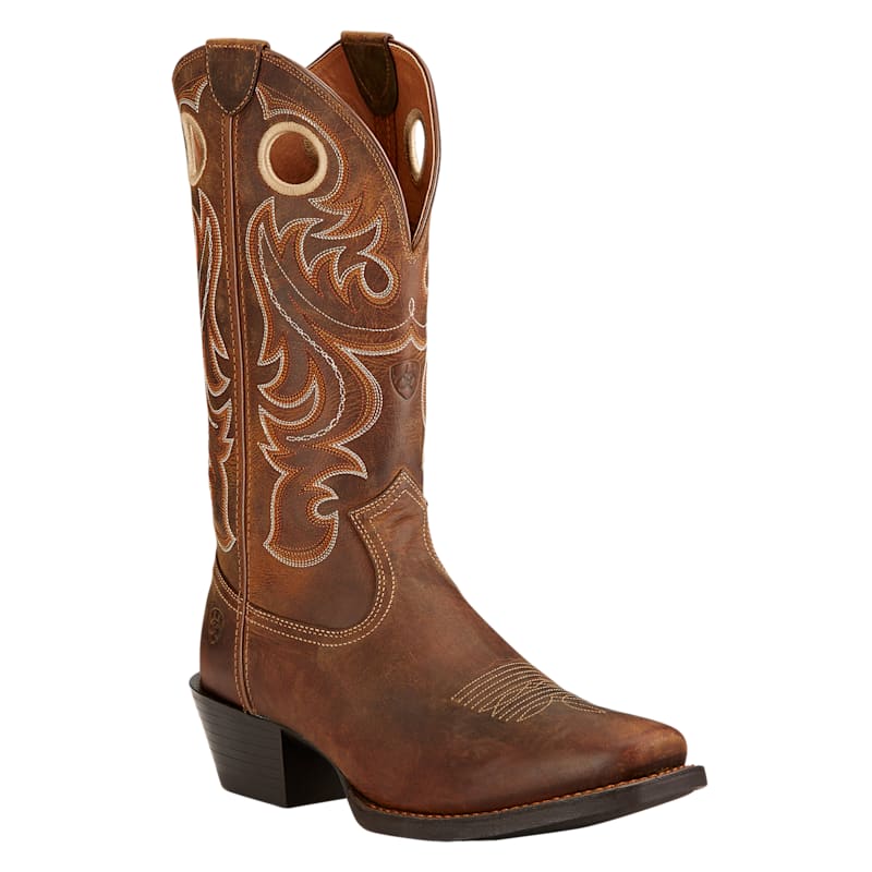 Ariat Sport Square Toe Western Boots for Men