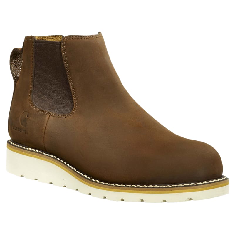 Carhartt Chelsea Steel Toe Wedge Work Boots for Men