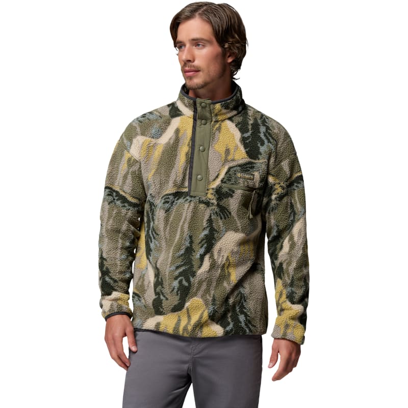 Columbia Helvetia II Printed Half-Snap Fleece Pullover