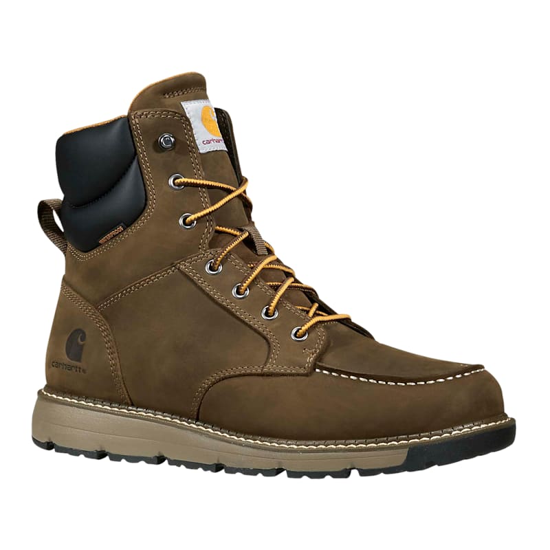Carhartt Millbrook 6'' Waterproof Composite Toe Wedge Work Boots for Men