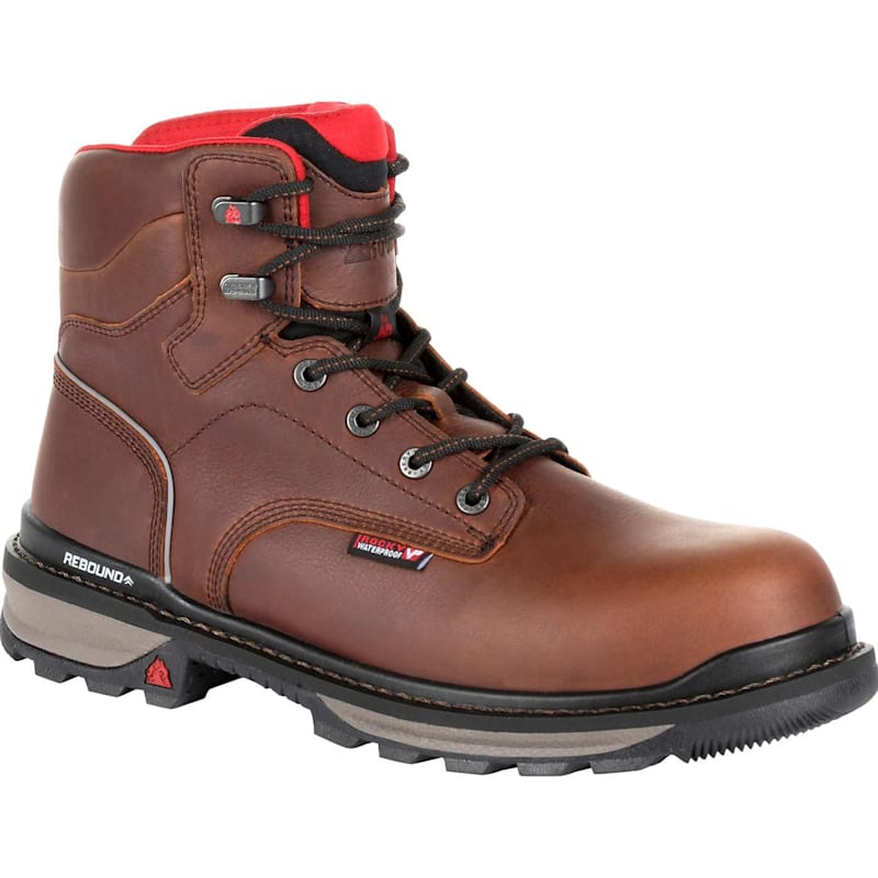 Rocky Rams Horn Waterproof Work Boots for Men