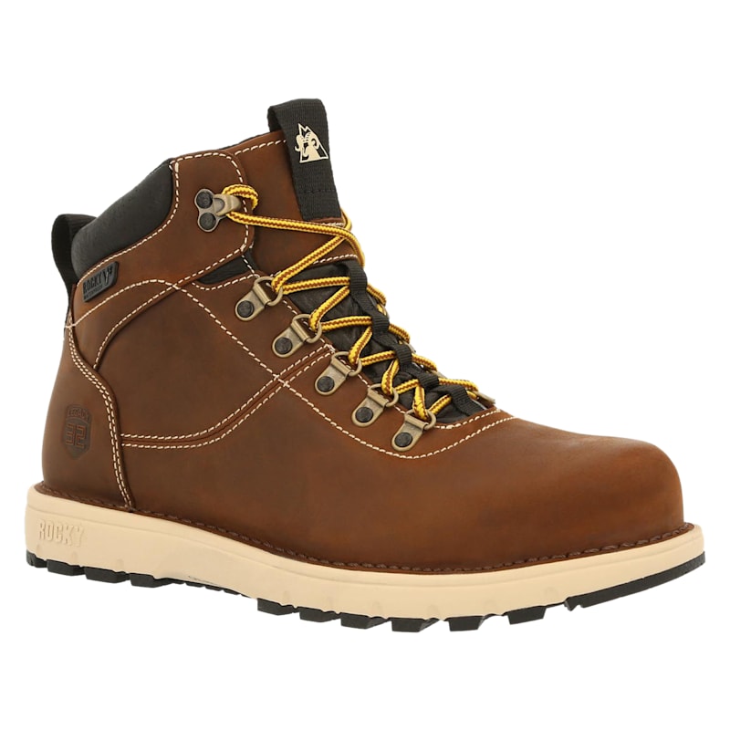 Rocky Legacy 32 Waterproof Composite Toe Work Boots for Men