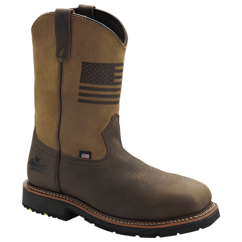 Thorogood Western Waterproof Composite Toe Work Boots for Men