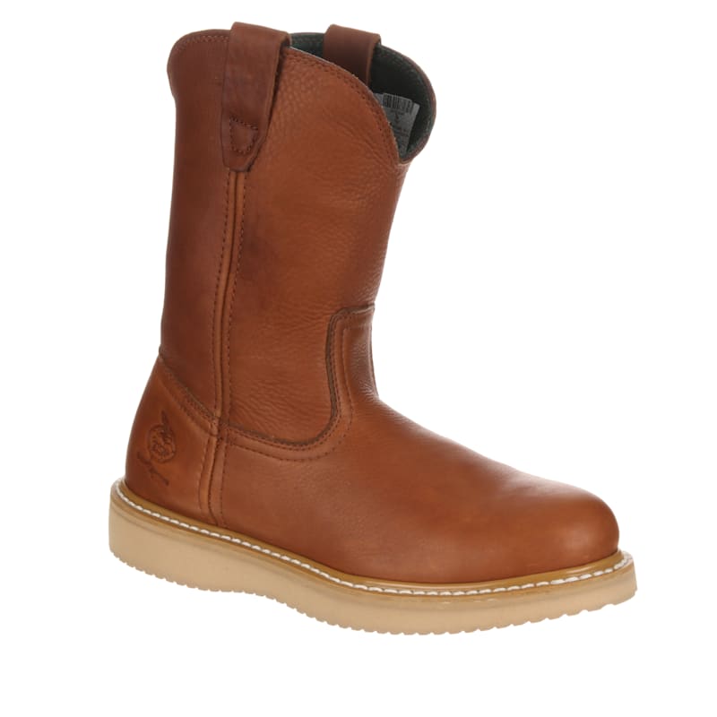 Georgia Boot Men's Wedge Pull-On Steel-Toe Boots