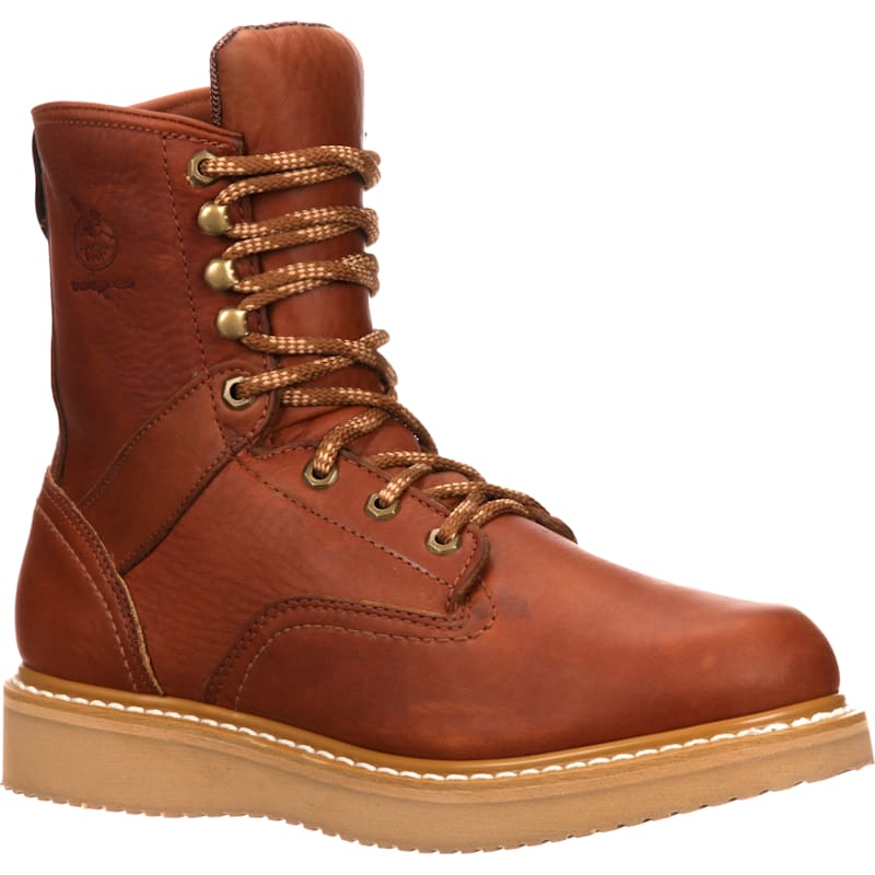 Georgia Boot Wedge Steel Toe Work Boots for Men