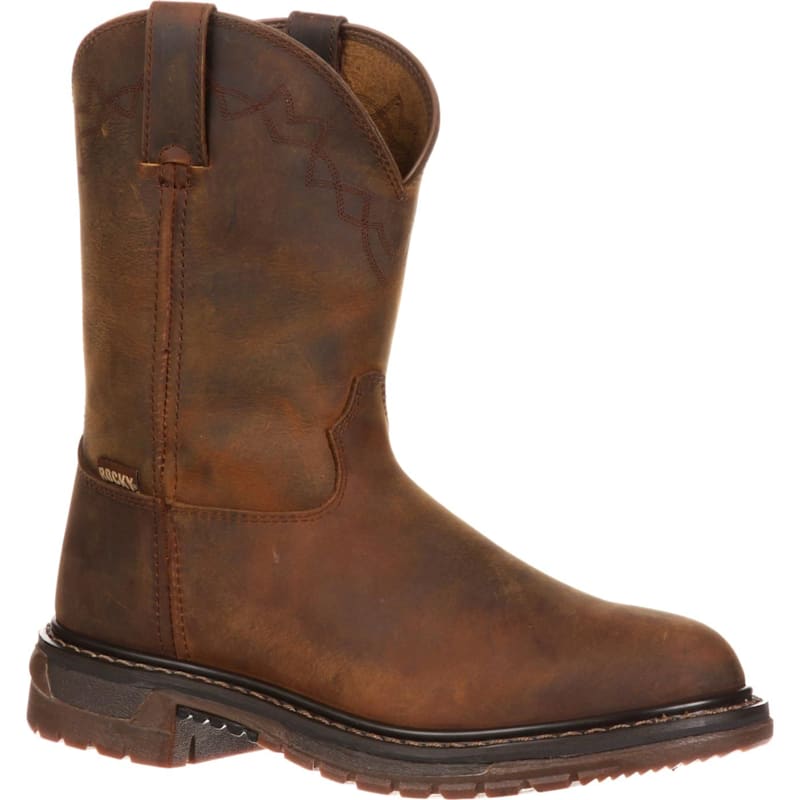 Rocky Original Ride Roper Western Boots for Men