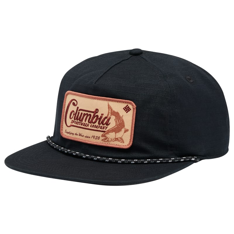 Columbia Ratchet Strap Fish Patch Snapback Cap