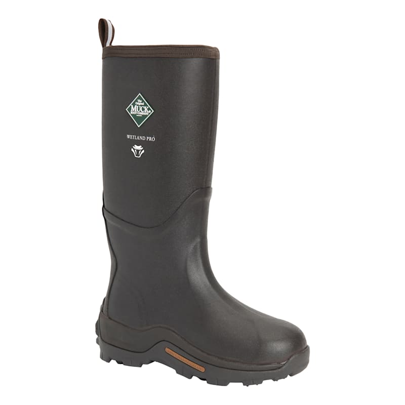 The Original Muck Boot Company Wetland PRO Certified Snake Strike Rubber Boots for Men