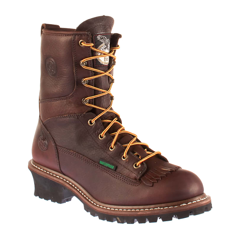 Georgia Boot Logger Waterproof Work Boots for Men