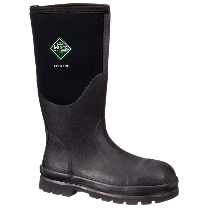 The Original Muck Boot Company Chore Boot All Conditions Steel Toe Work Boots for Men