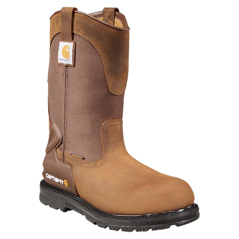 Carhartt Core 11" Waterproof Steel Toe Wellington Work Boots for Men