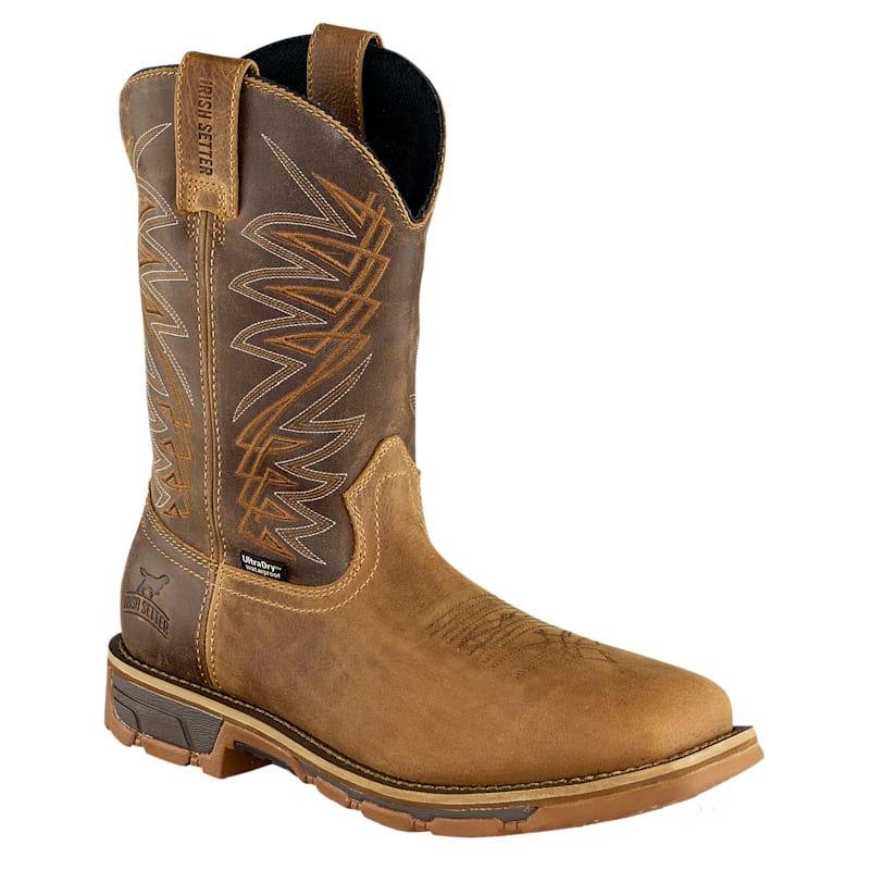 Irish Setter Marshall Waterproof Western Work Boots for Men