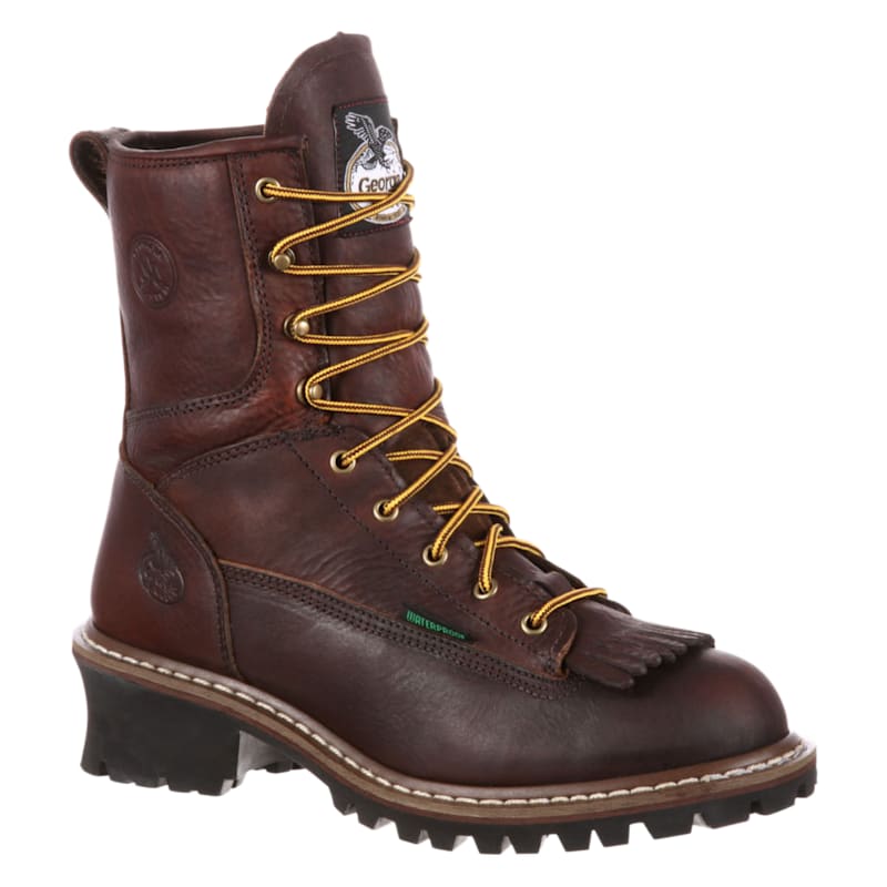 Georgia Boot Logger Waterproof Steel Toe Work Boots for Men